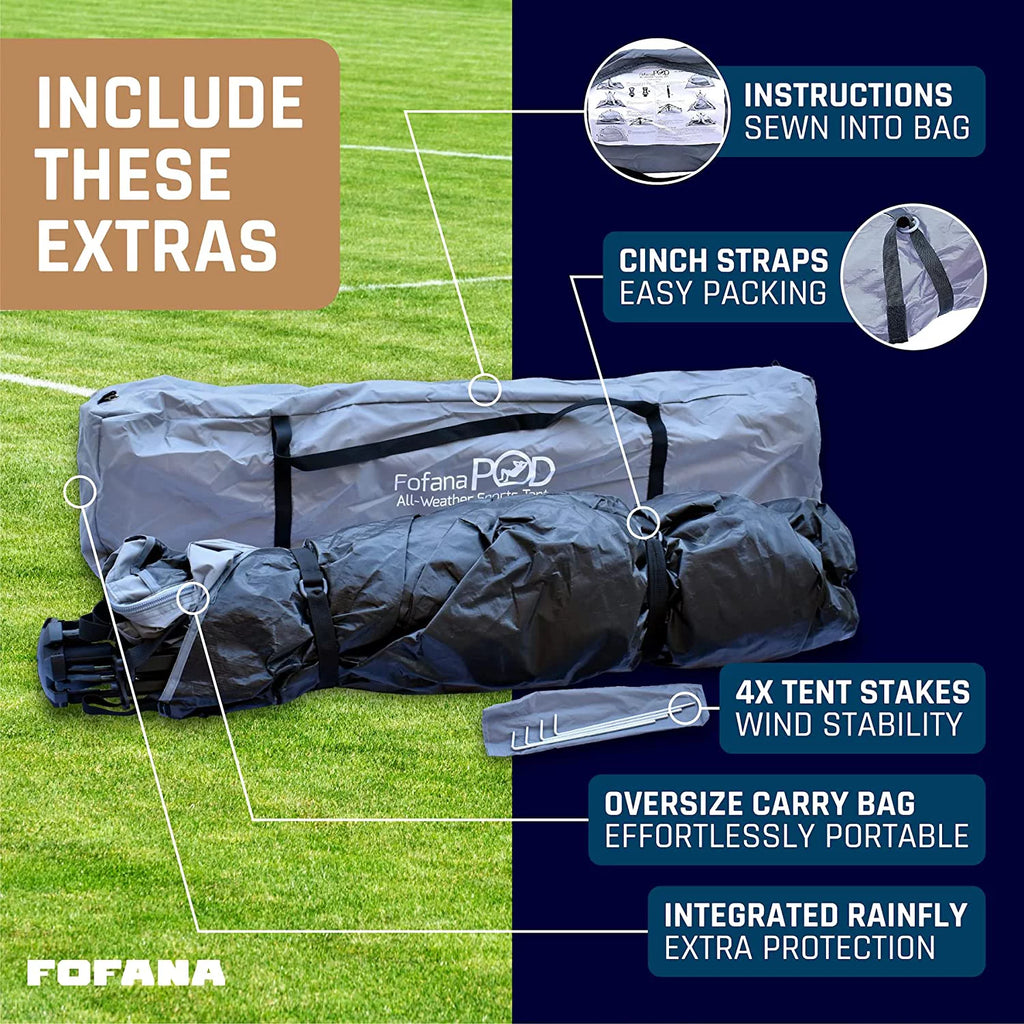 All Weather Sports Tent for up to 4 People D5789