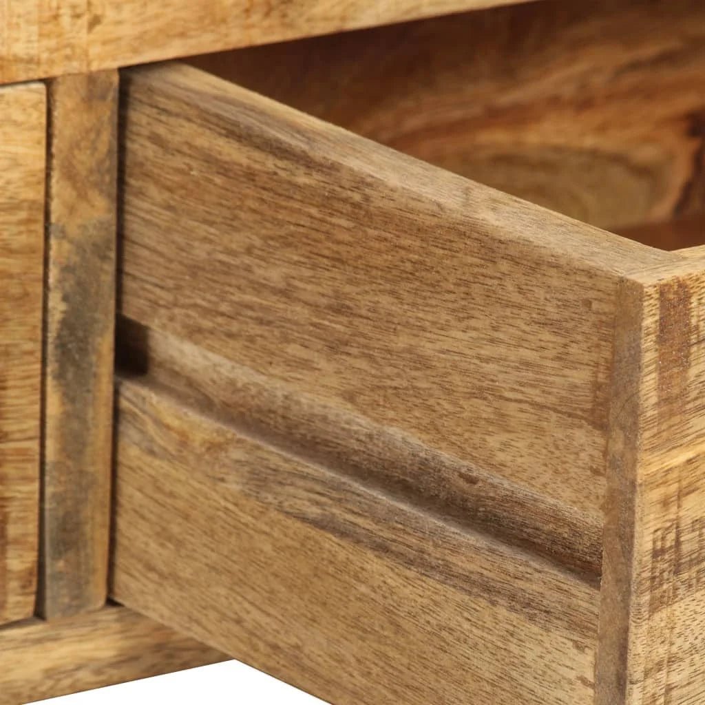 TV Cabinet with 2 Drawers Solid Mango Wood Y767805