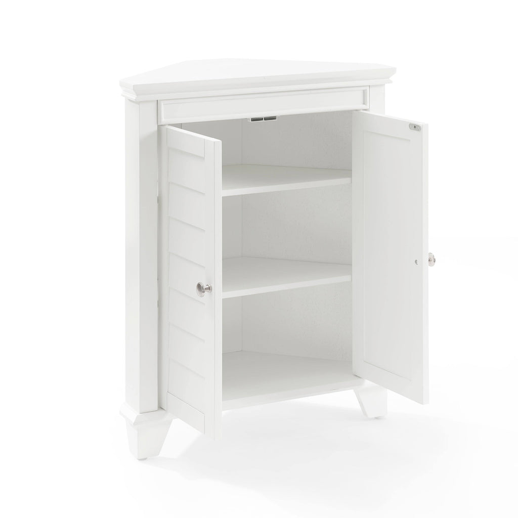 White Corner Cabinet D79472