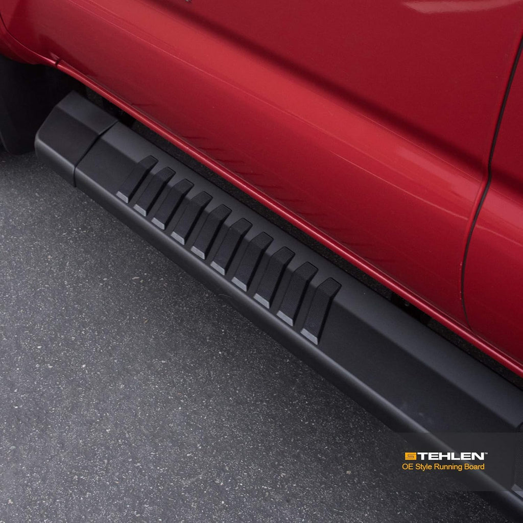 Matte Black Aluminum Running Boards T546