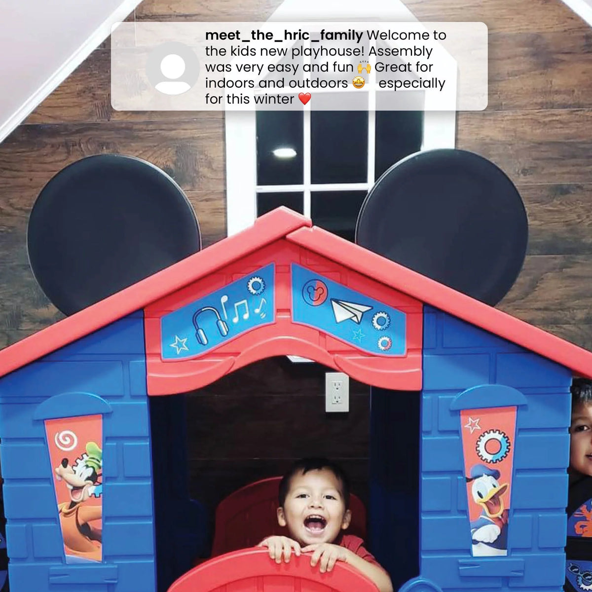 Plastic Indoor Outdoor Playhouse T420
