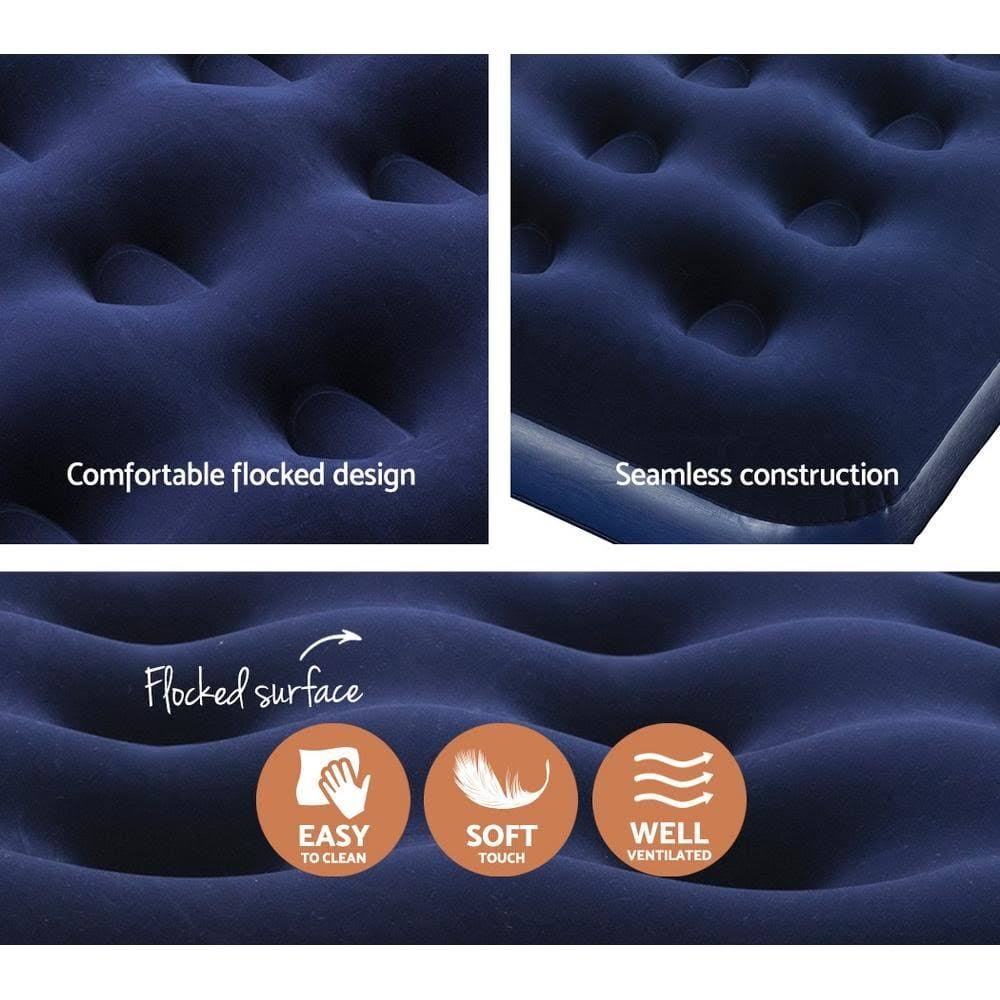 Inflatable Air Mattress Single Size A876052
