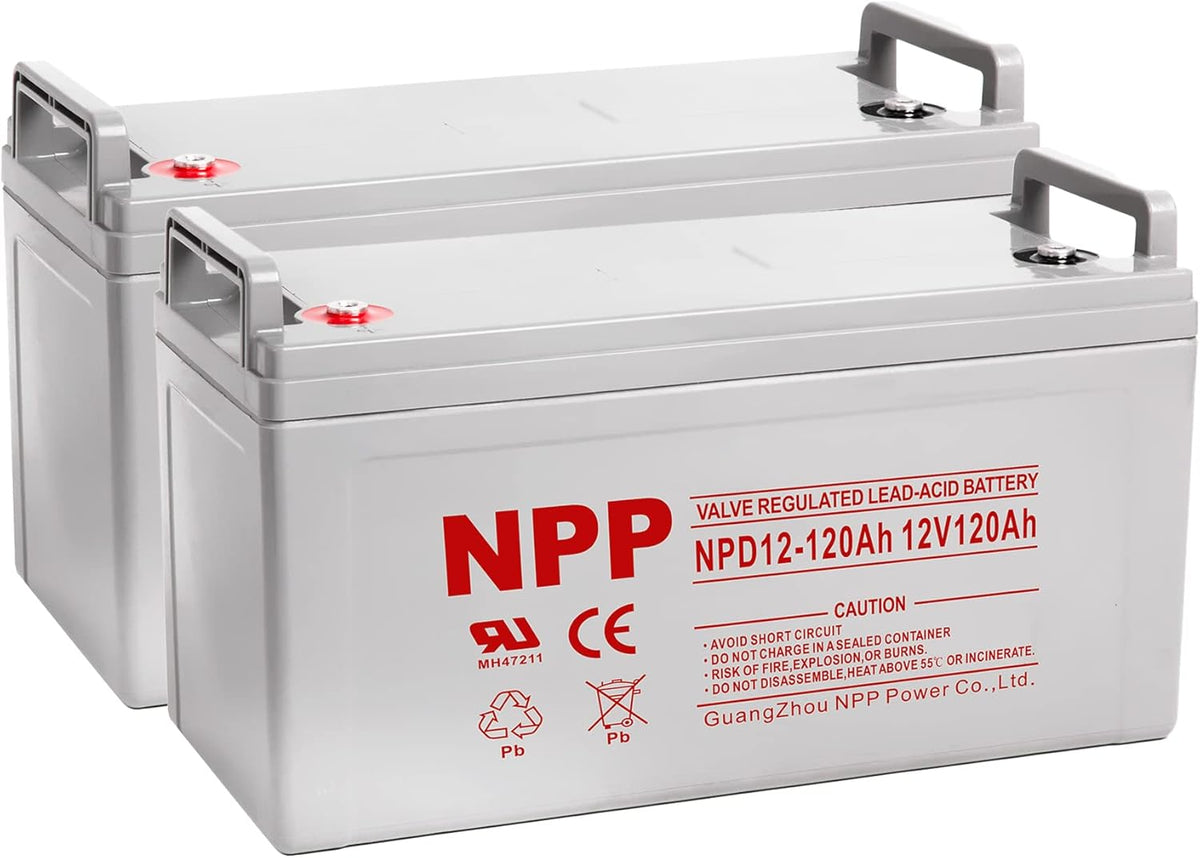 12V 120Ah AGM Deep Cycle Sealed Lead Acid Rechargeable Battery H9496