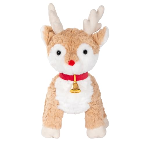 12.6 Inch Reindeer Stuffed Animal Plush Toy N745