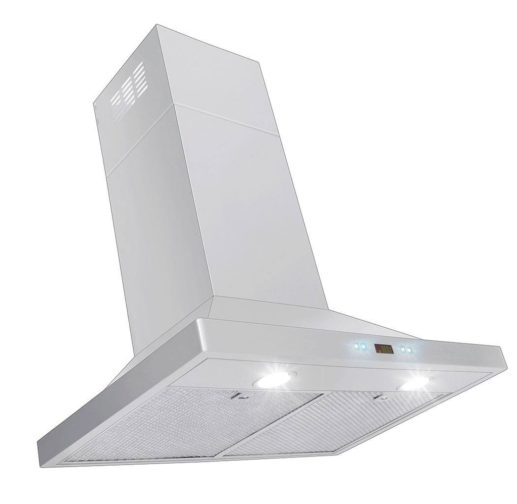 30x22 600 CFM Convertible Island Range Hood X318