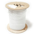 White Plenum Rated Coaxial Cable 1000ft C514