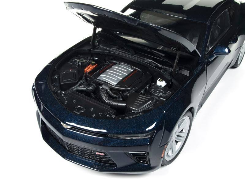2016 Chevrolet Camaro SS Blue Velvet Metallic 1/18 Diecast Model B74963