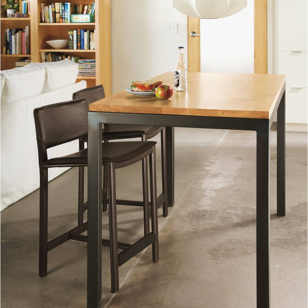 White Oak Parsons Counter Table G411306
