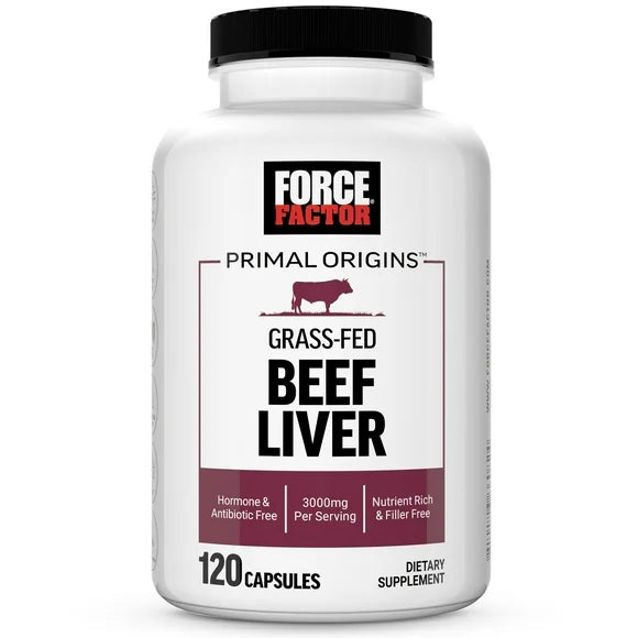 Grass Fed Beef Liver 120 Capsules Z181