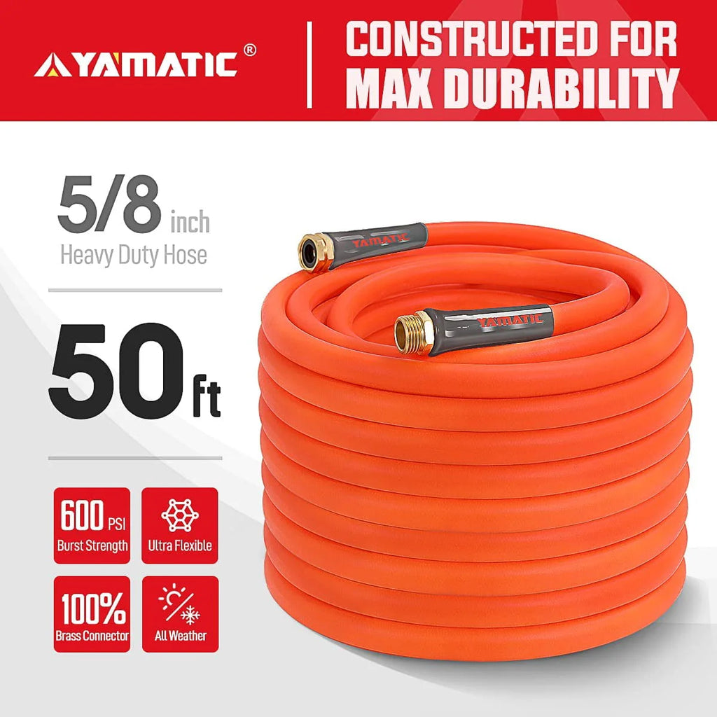 5/8 in x 100 ft Flexible Garden Hose V2489