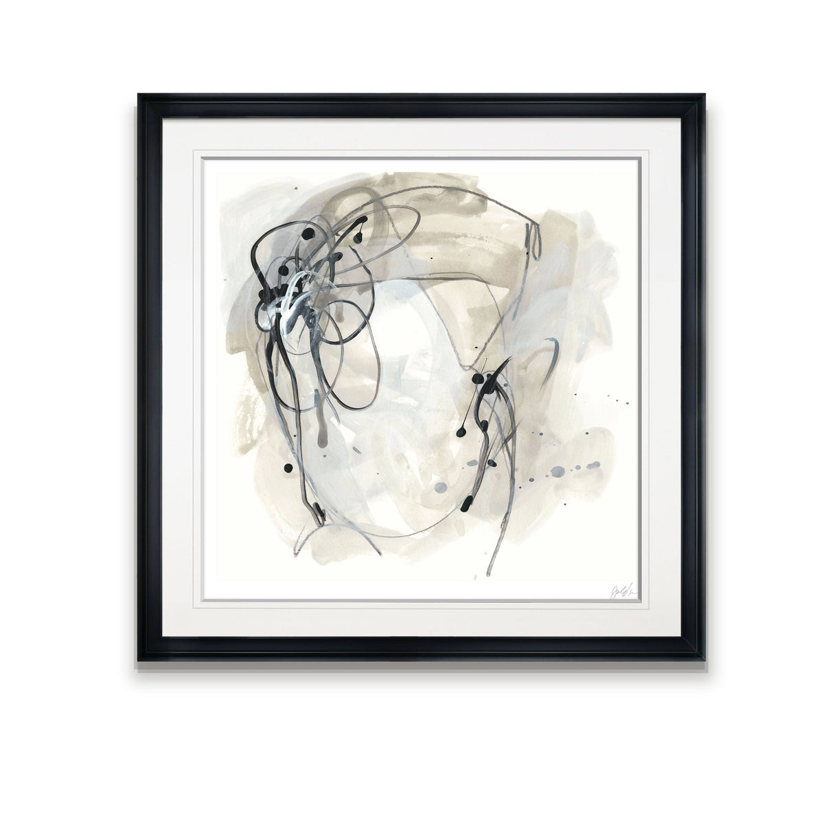 Framed Giclee Print 28x28 Q28607