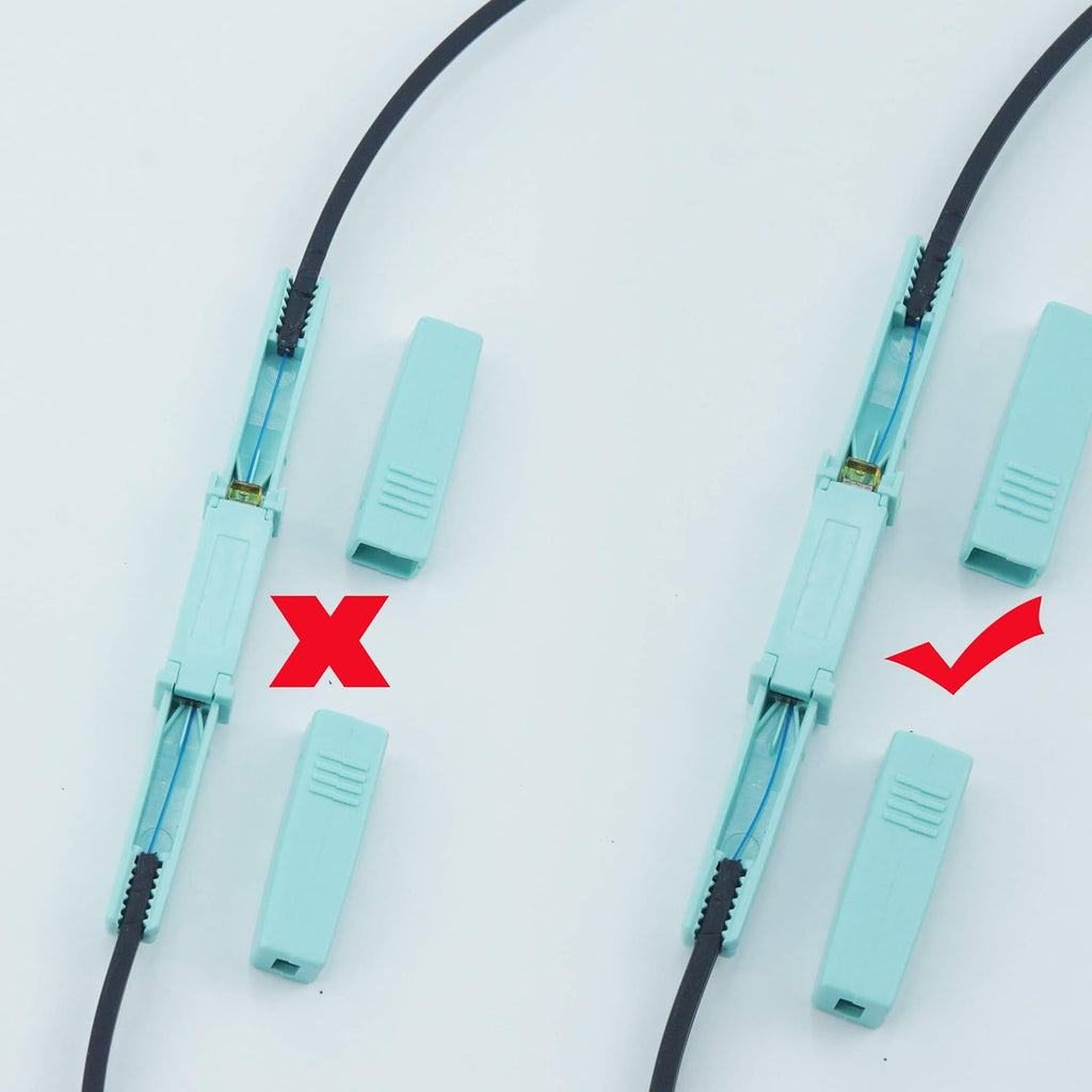 10pcs Fiber Optic Quick Connectors with Tools M62921