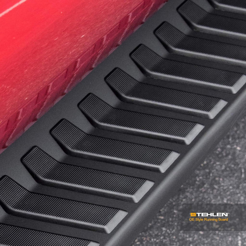 Matte Black Aluminum Running Boards T546