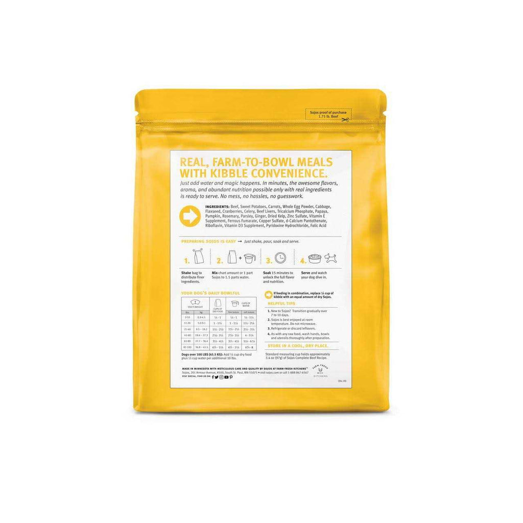 Complete Beef Recipe Dog Food A940