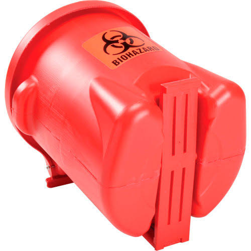 14 Gallon Red Biohazardous Waste Can S5457