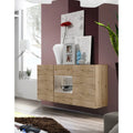 Wall Mounted Floating Sideboard Oak O427