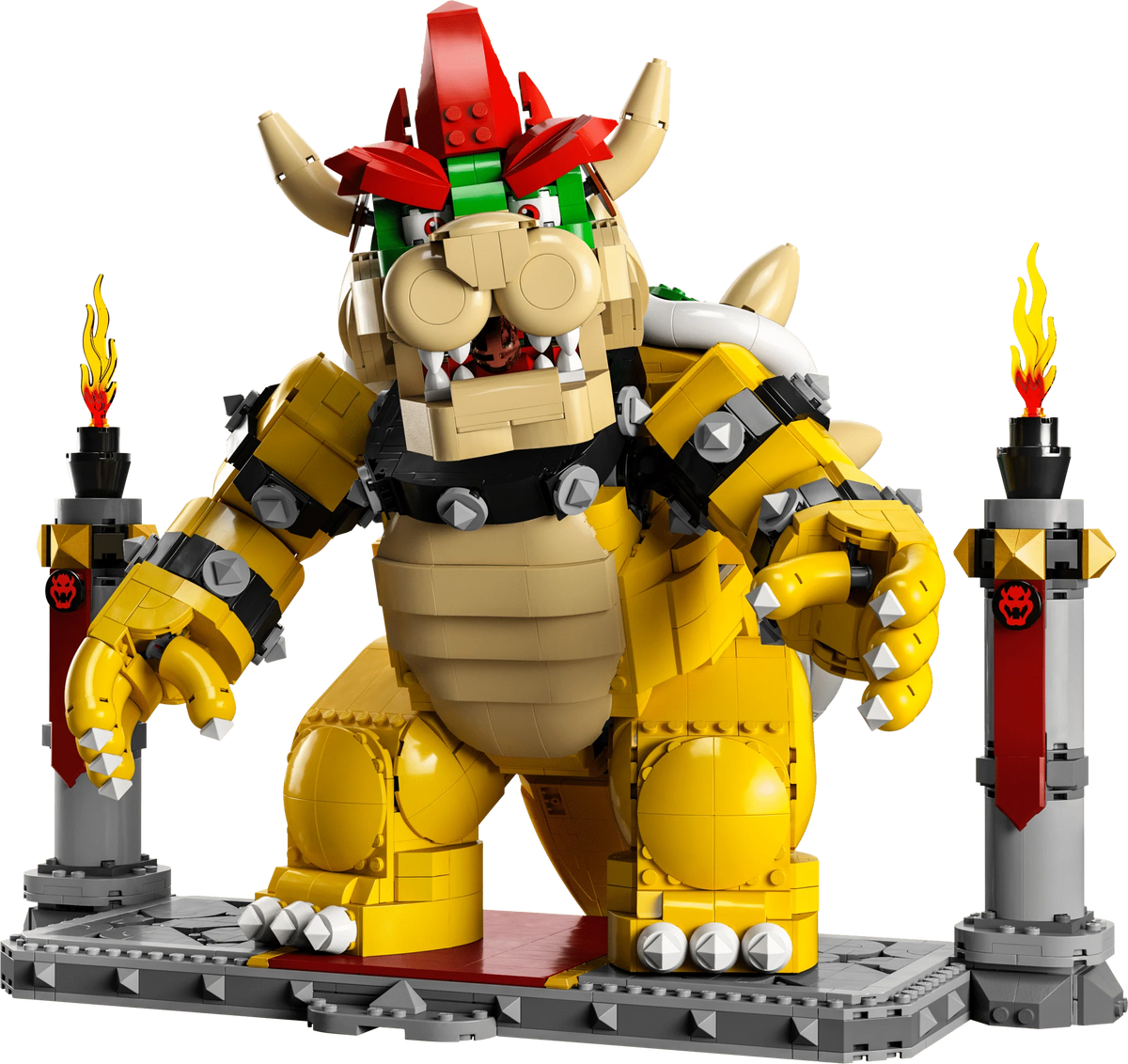 Posable Collectible Figure with Battle Platform L5602