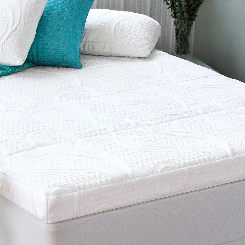 Green Tea Memory Foam Mattress Topper, Twin E581594