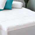 Green Tea Memory Foam Mattress Topper, Twin E581594