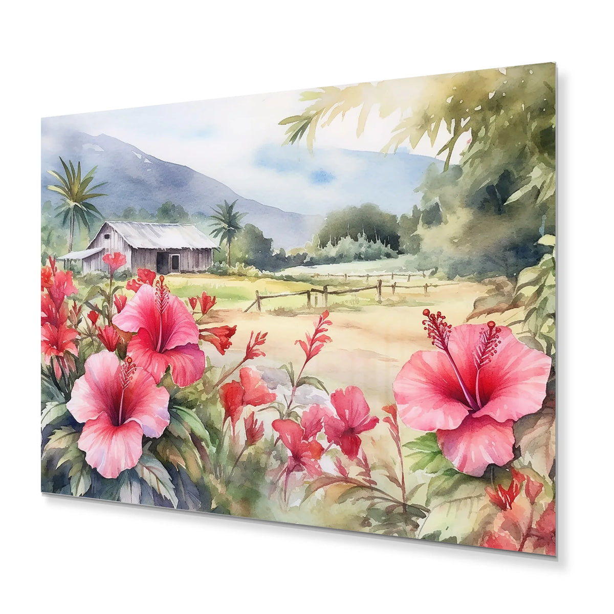 Floral Metal Art R760