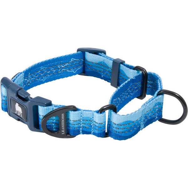 Patterned Fabric Martingale Dog Collar I9657