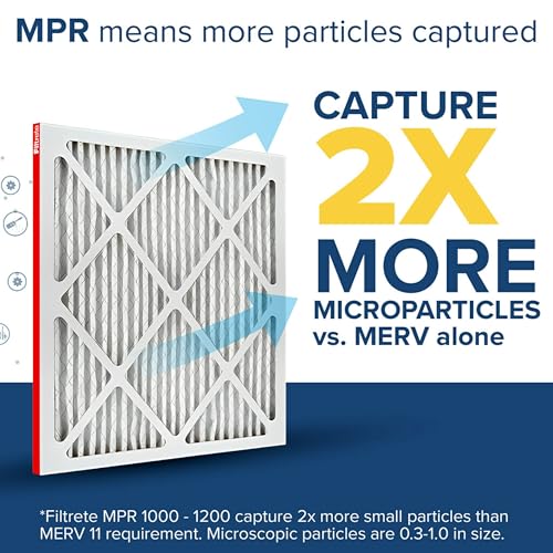 16x20x1 Pleated Electrostatic Air Filter, 6 Pack E9311