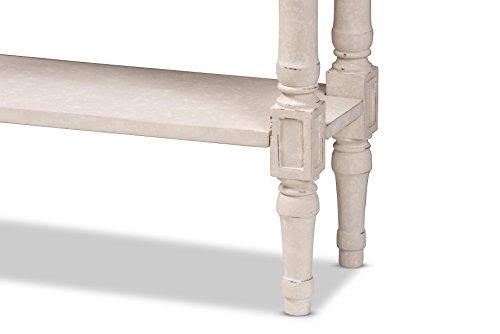 Whitewash Console Table X873168