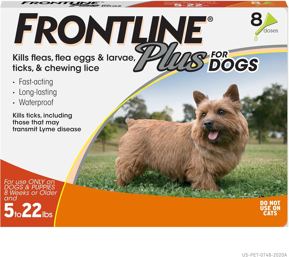 Flea and Tick Treatment for Dogs, 8 Doses K758397