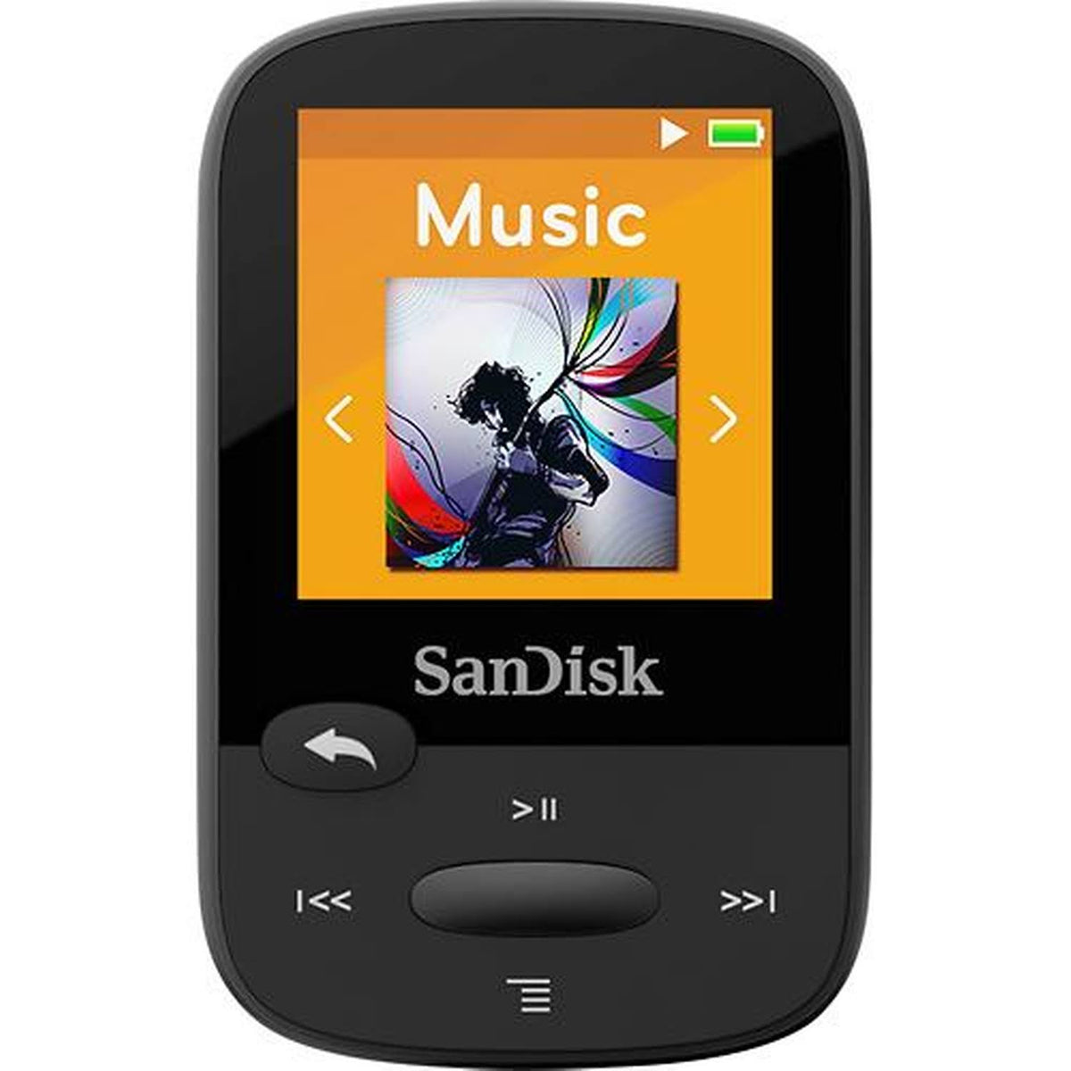 8 GB Black MP3 Player S5875