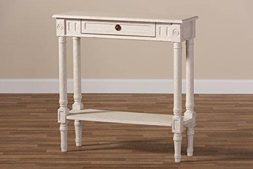 Whitewash Console Table X873168