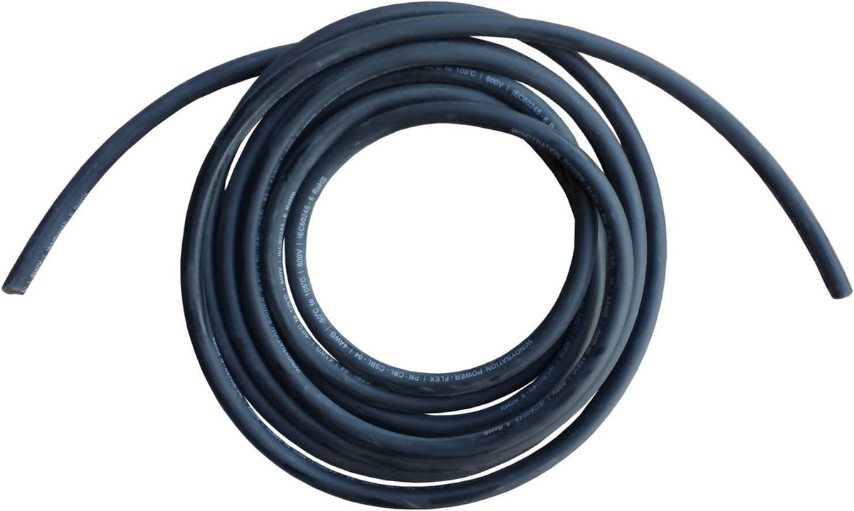 4 AWG 15 Feet Red + 15 Feet Black Pure Copper Flexible Welding Battery Cable Wire Pack of 2 R838212