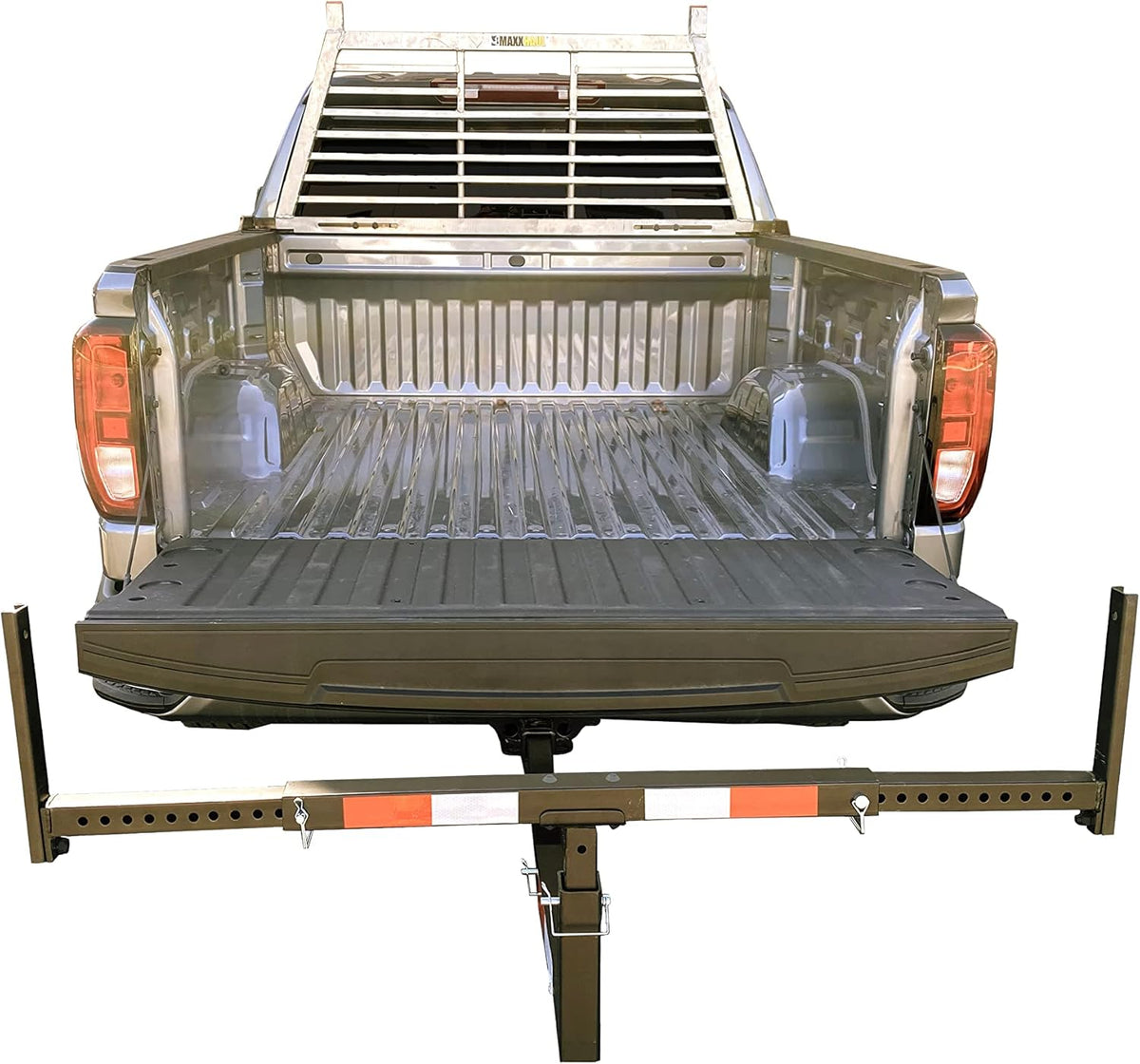 Hitch Mount Pick Up Truck Bed Extender, Black, 37 x 19 x 3 inches, Pack of 2 L99686