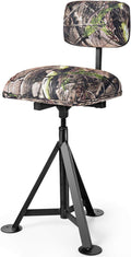 360° Swivel Camo Hunting Chair with Detachable Backrest C329550