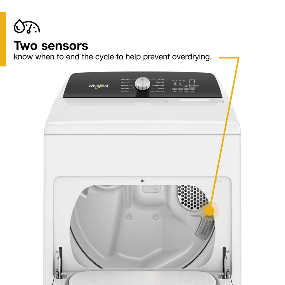 White Top Load Gas Dryer R274557