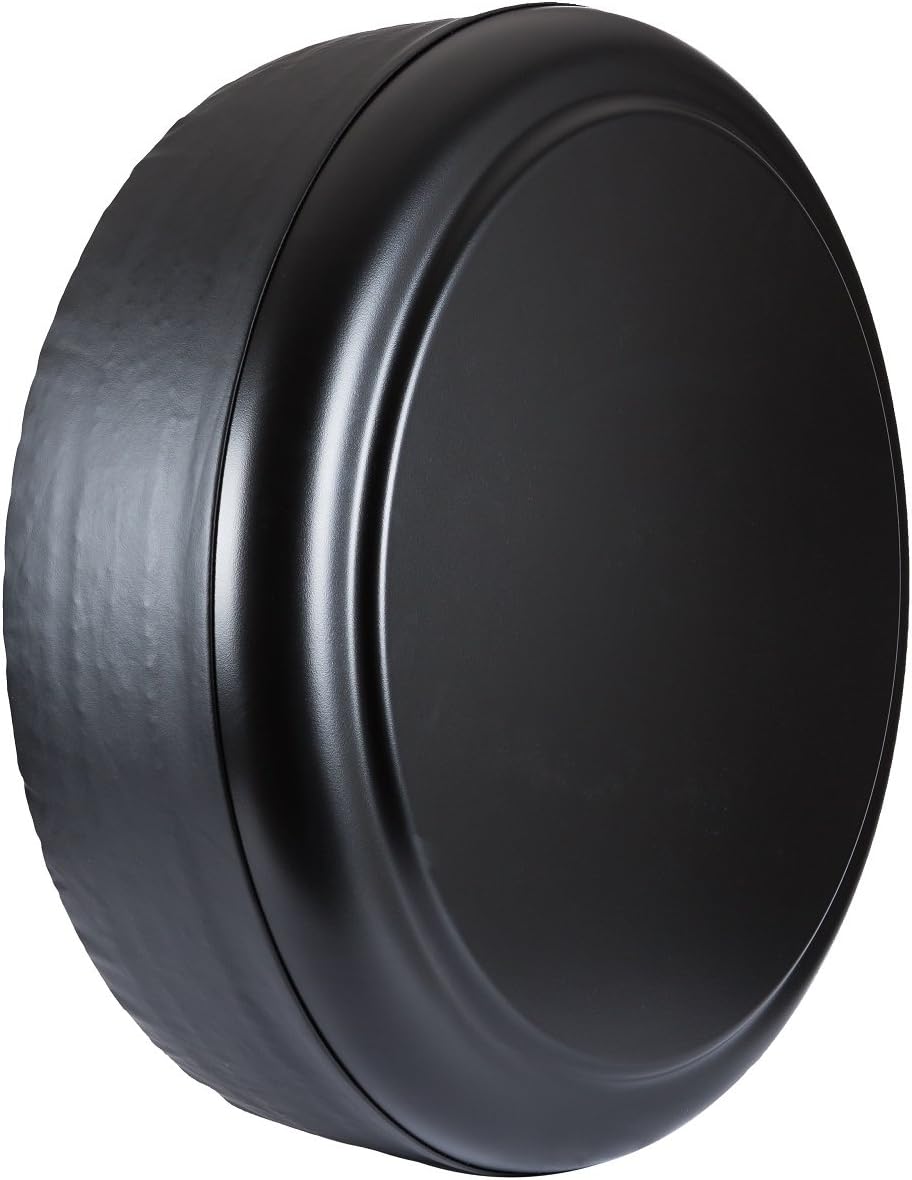 Black Textured Rigid Tire Cover Pack of 2 C47414