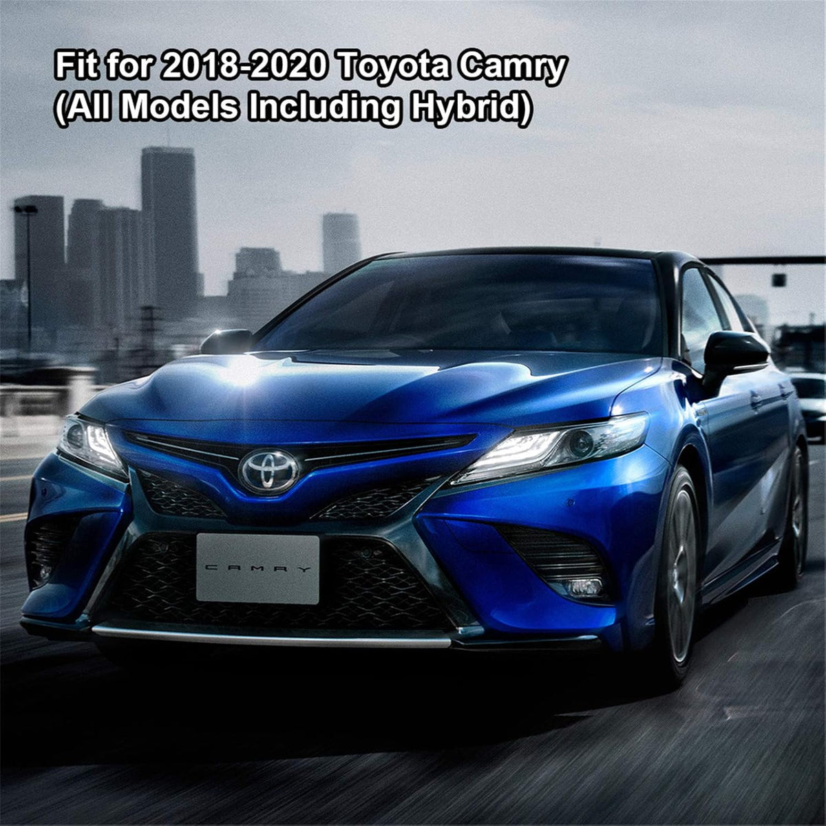 Black TPE Cargo Trunk Mat for Toyota Camry U2050