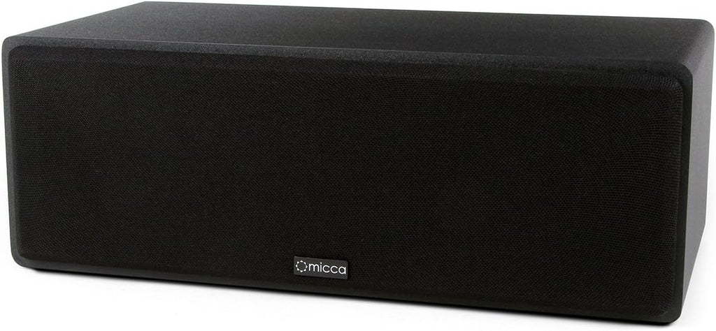 Center Channel Speaker, 2-Way, Black, Pack of 2 P7816