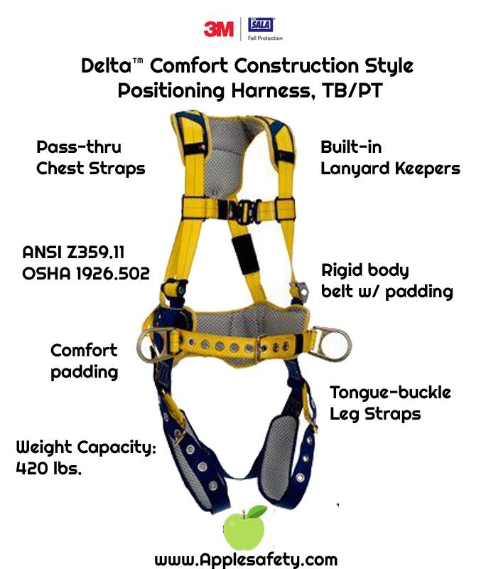 Comfort Construction Style Positioning Harness P3001