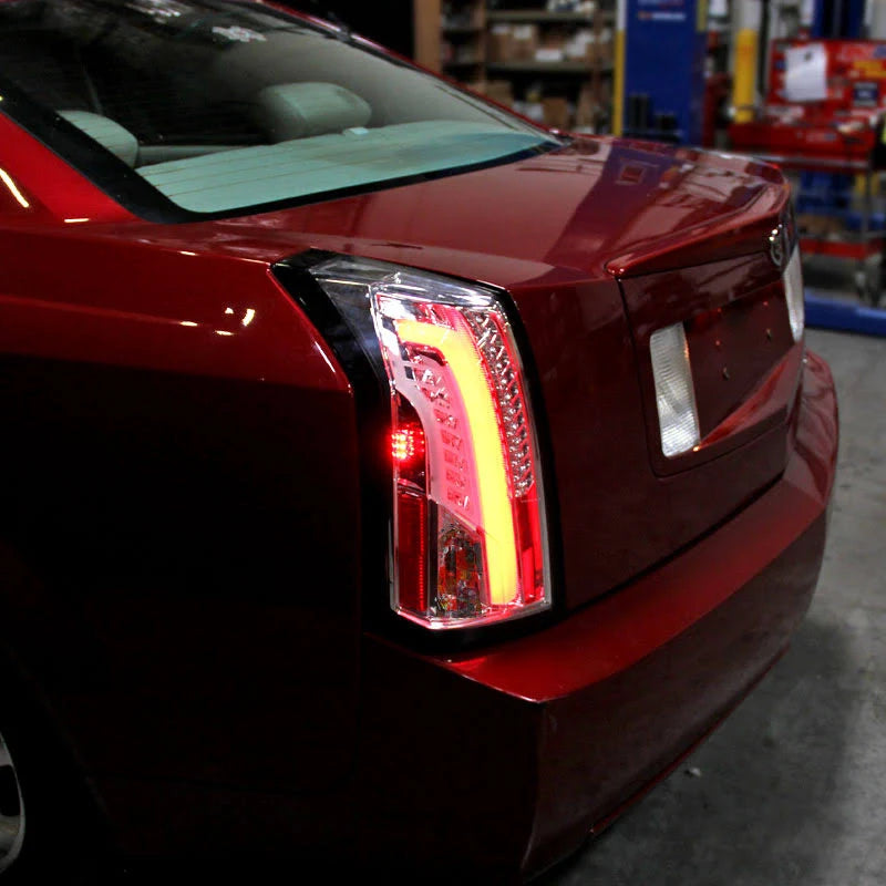 Chrome Housing LED Tail Lights G92116