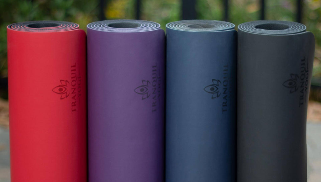 Natural Yoga and Exercise Mat with Carry Strap A975709