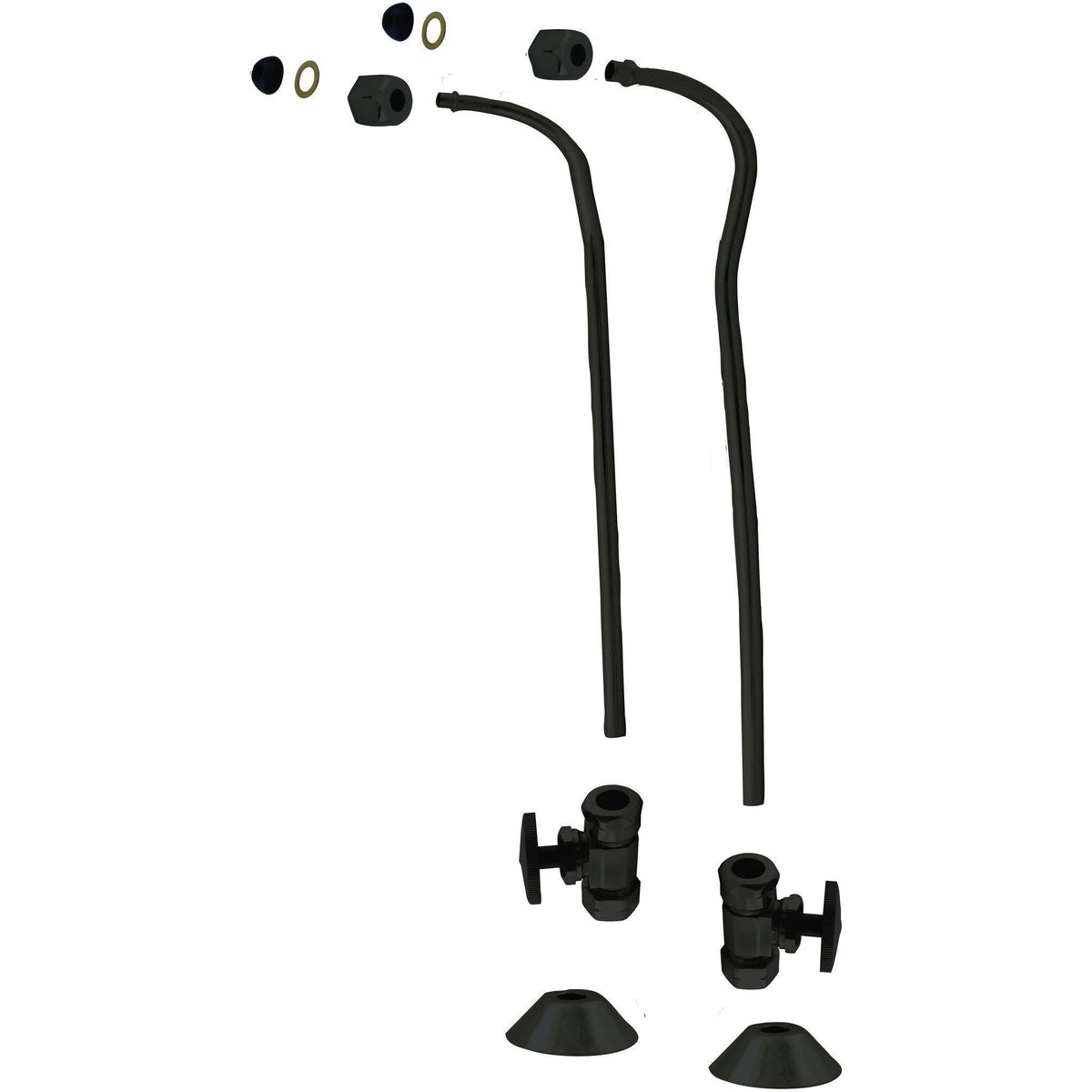 1/2x22 Copper Double Offset Bath Supply K266943