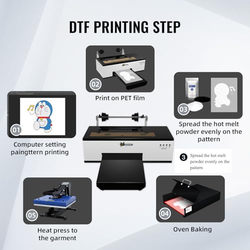 DTF Printer with Continuous Ink Supply Q7450