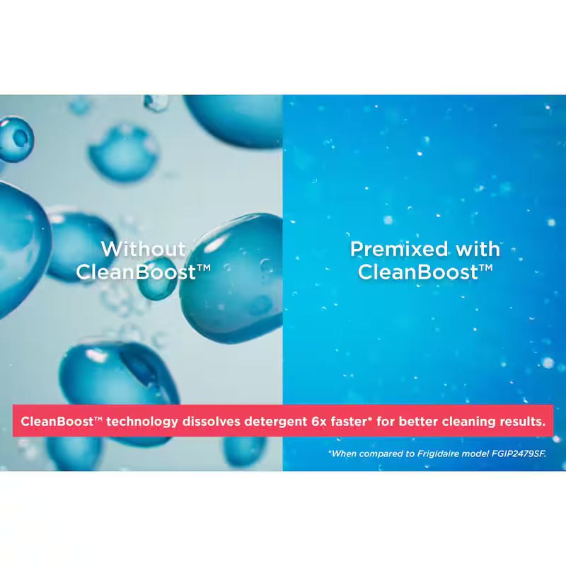 Black Stainless Steel 24 in Built In Dishwasher O419219