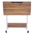 Tan/White Folded Desk W4173
