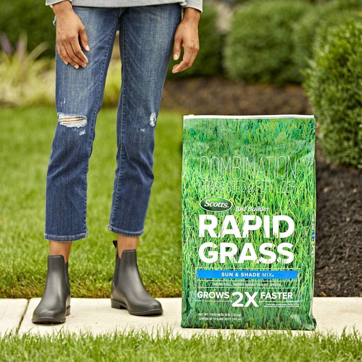 16 lbs Combination Seed & Fertilizer I436
