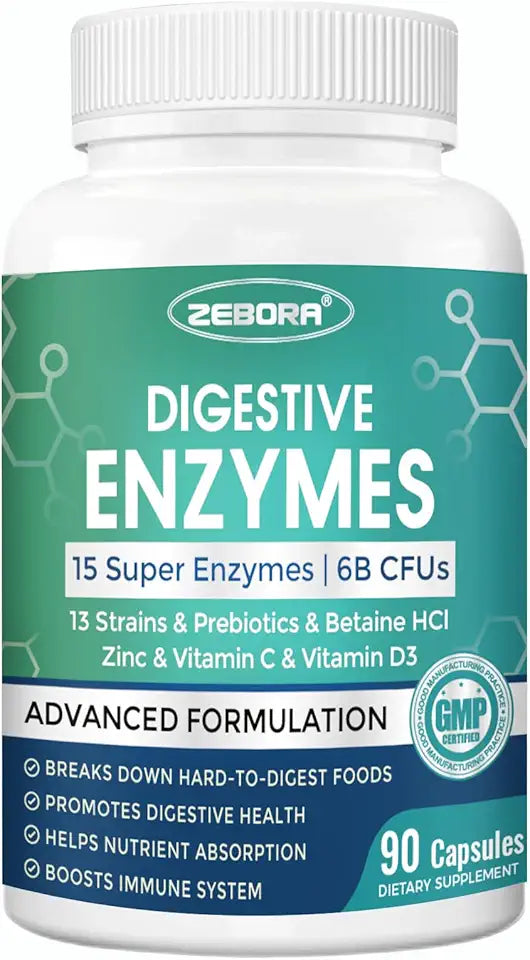 Digestive Enzymes 86 Capsules B94031