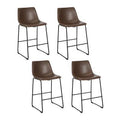 Brown/ Black Frame Counter Stool Z6474