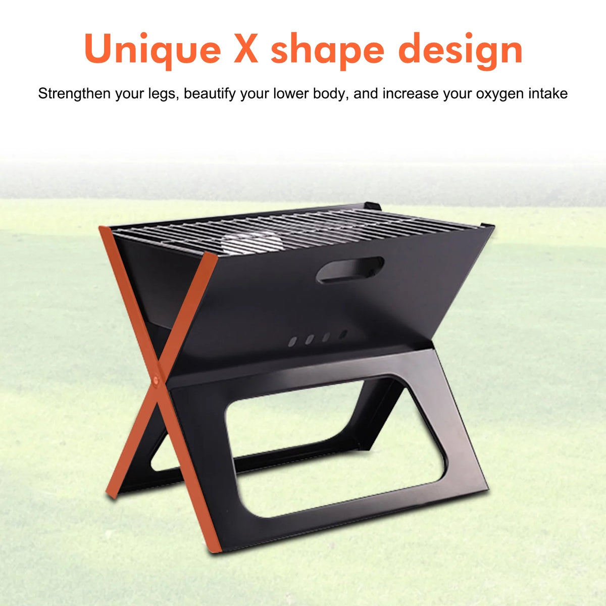 Portable Foldable Charcoal BBQ Grill M878