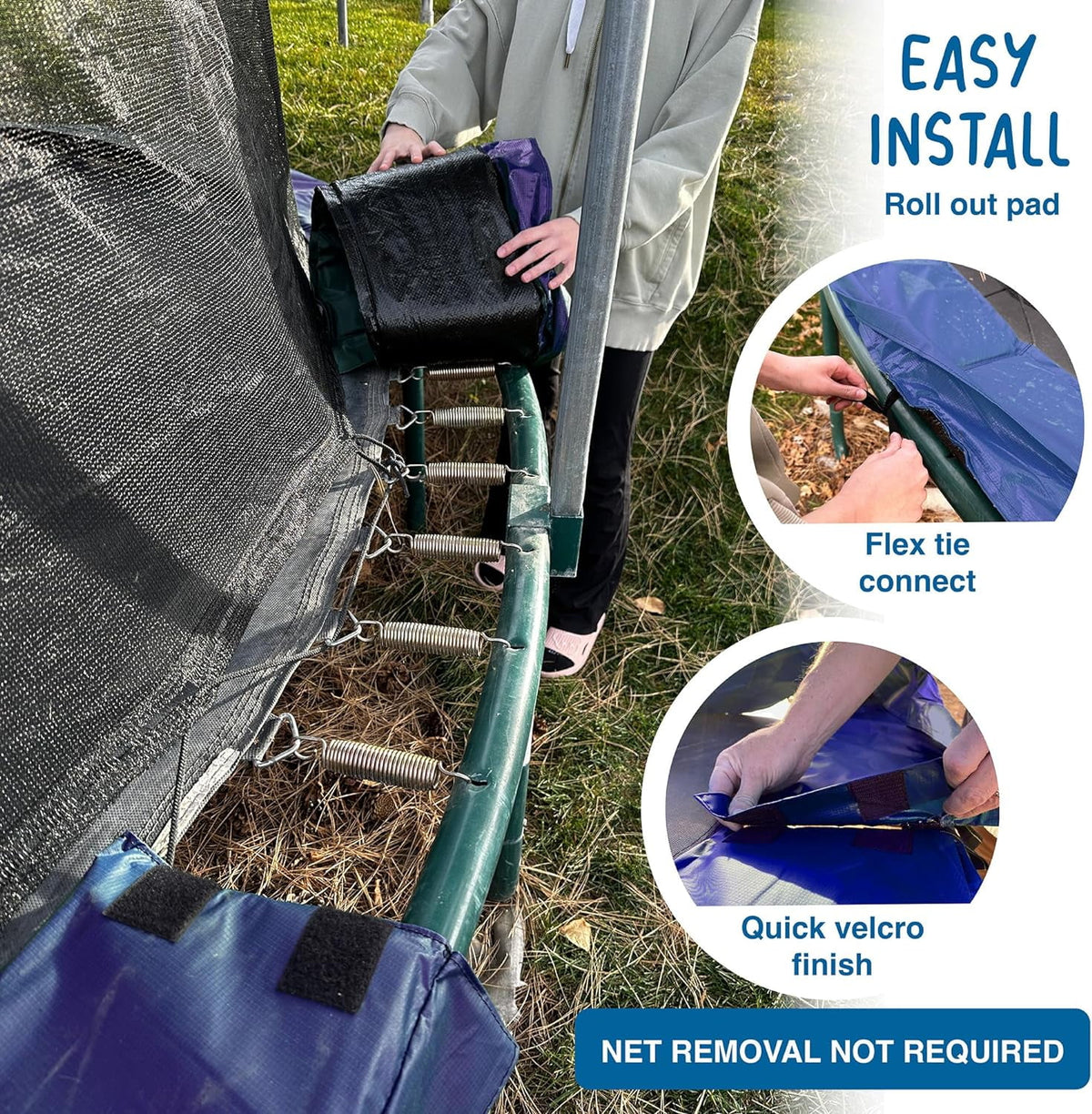 12Ft Round Trampoline Replacement Safety Pad S1730
