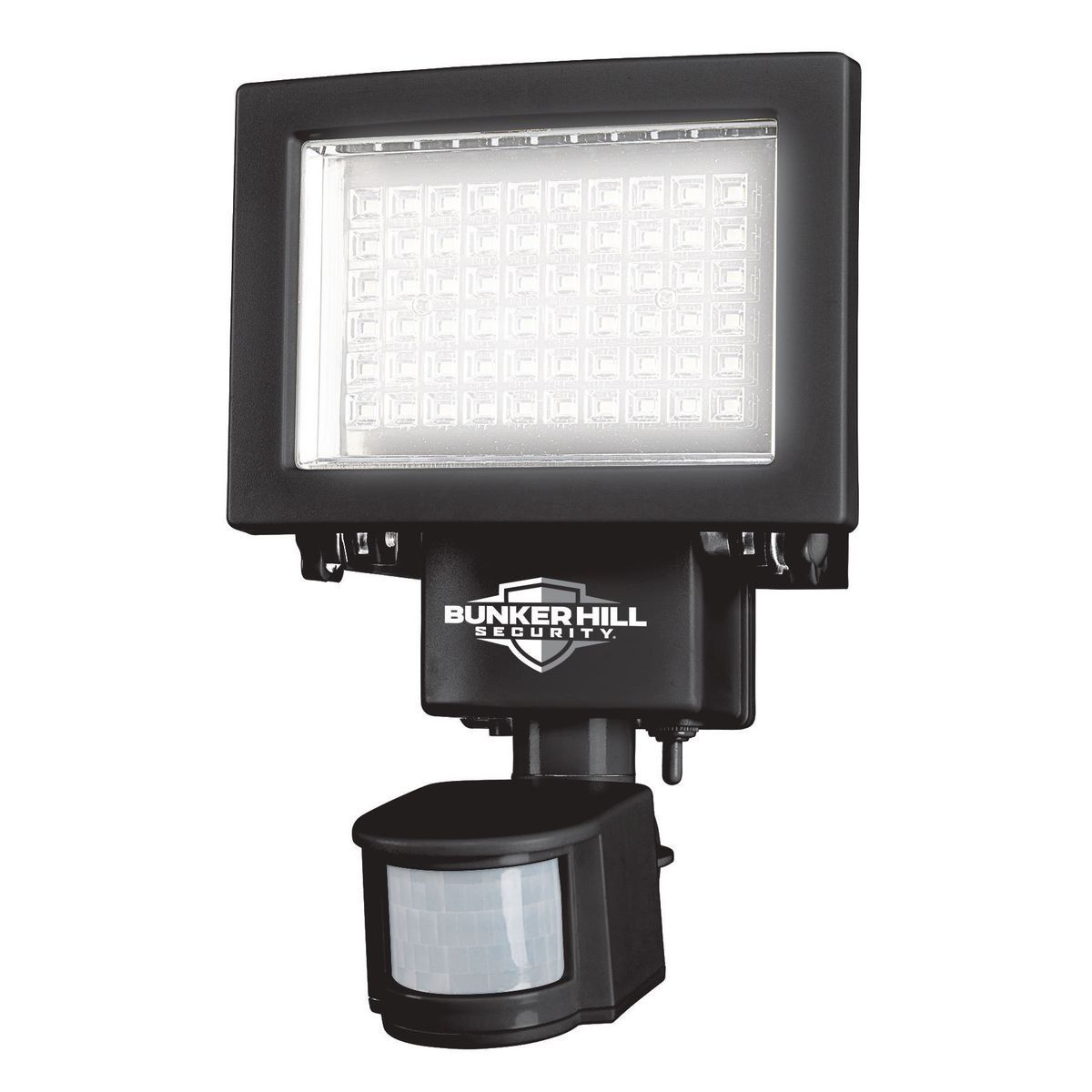 500 Lumen LED Solar Security Light Black C78250